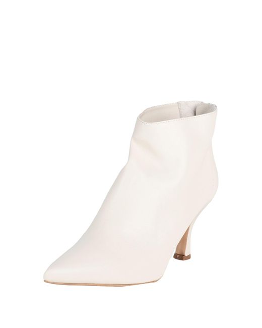 Ovye' By Cristina Lucchi Natural Ankle Boots