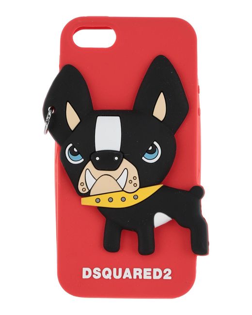 DSquared² Red Covers & Cases Silicone for men