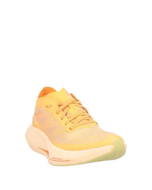 Salomon Orange Phantasm Apricot Sneakers Textile Fibers, Synthetic Material