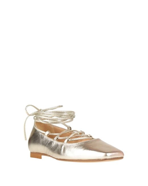 Divine Follie Natural Ballet Flats