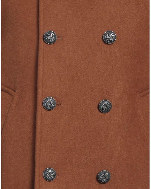 Barbati Brown Coat for men