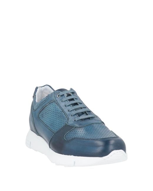 Exton Blue Sneakers Leather for men