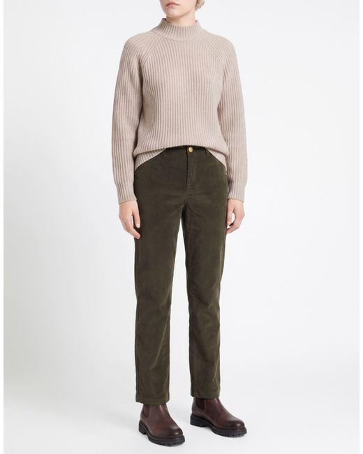 Liu Jo Green Pants Cotton, Elastane