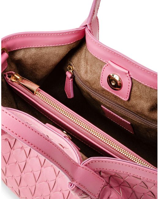 Borsa A Mano di Serapian in Pink