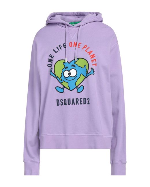 DSquared² Purple Sweatshirt