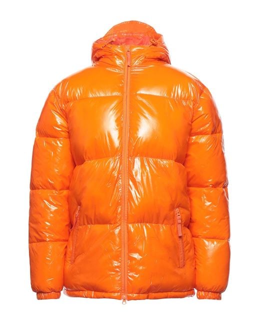 Wesc Orange Down Jacket for men