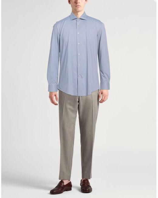 Camicia di Brian Dales in Blue da Uomo