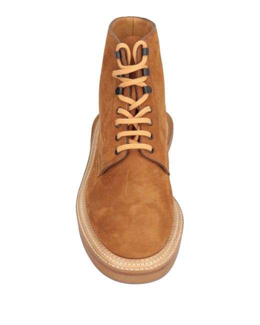 J.M. Weston Brown Ankle Boots Leather for men