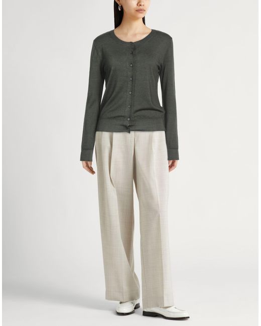 Aspesi Green Cardigan Wool