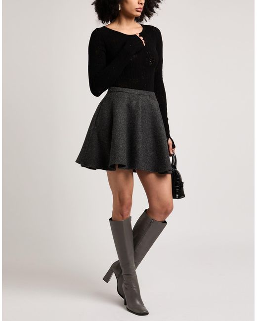 Isabel Benenato Black Sweater Viscose, Polyester