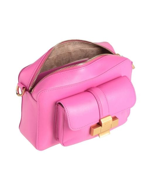 N°21 Pink Fuchsia Cross-Body Bag Leather