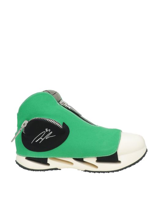 Fessura Green Sneakers Textile Fibers
