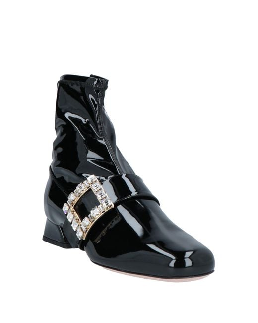 Roger Vivier Black Ankle Boots