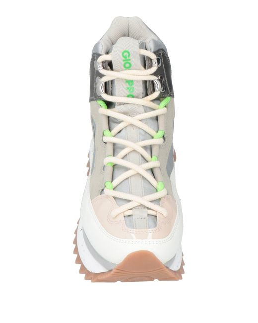 Gioseppo White Light Sneakers Textile Fibers