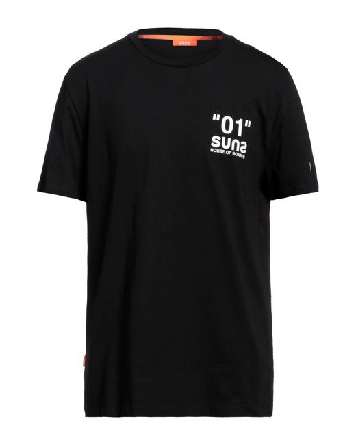 Suns Black T-shirt for men
