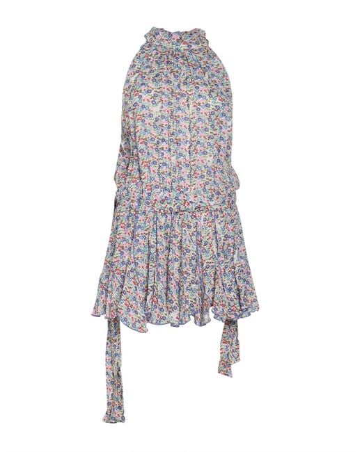 Poupette White Mini Dress Ecovero Viscose