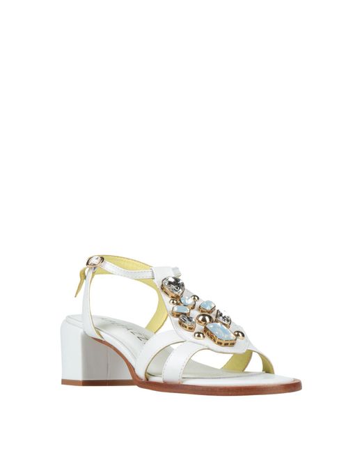 Apepazza White Sandals