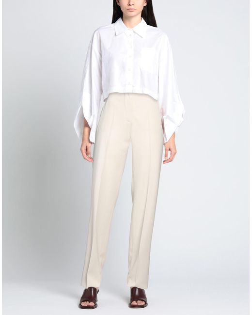 Max Mara White Pants