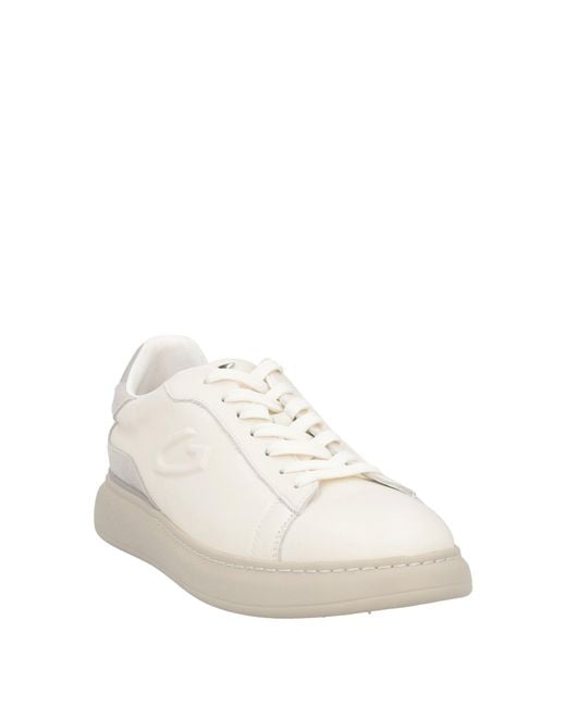 Alberto Guardiani White Sneakers for men