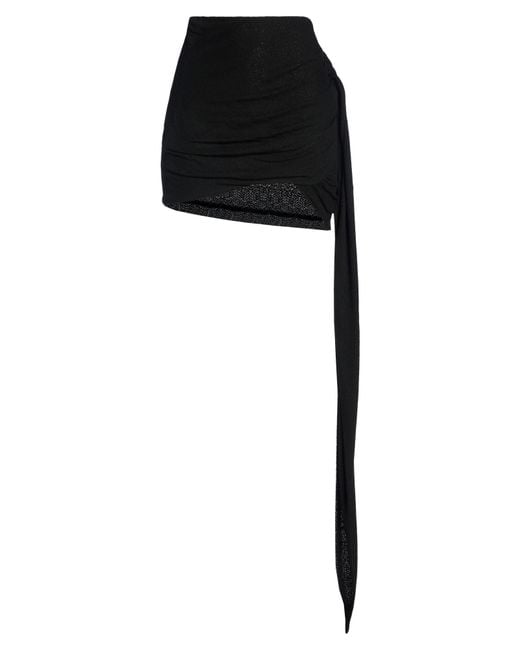 Nineminutes Black Mini Skirt