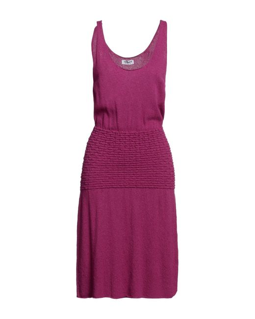 Cacharel Purple Midi Dress