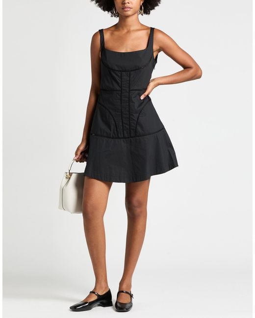 SKILLS & GENES Black Mini Dress