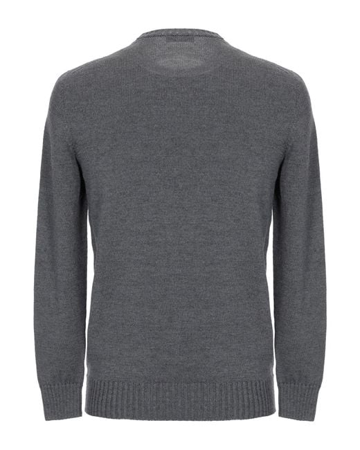 Drumohr Gray Jumper for men