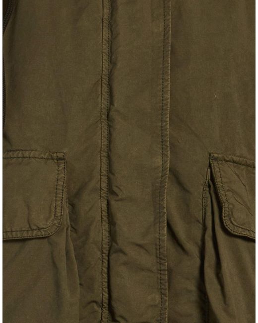 Aspesi Green Military Jacket Polyester, Polyamide