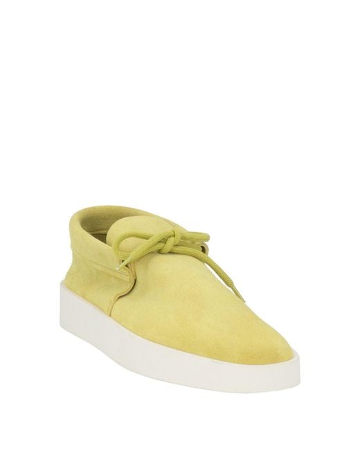 Fear Of God Yellow Ankle Boots Leather for men