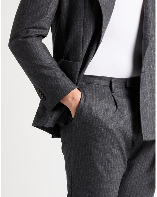 Boglioli Gray Suit Virgin Wool for men