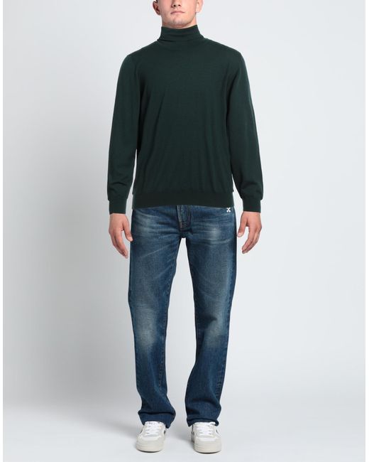 Drumohr Green Turtleneck for men