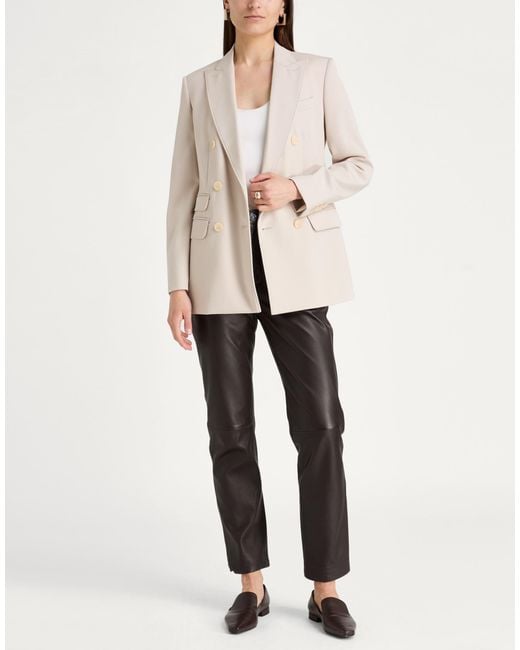 Max Mara Natural Blazer Virgin Wool, Elastane