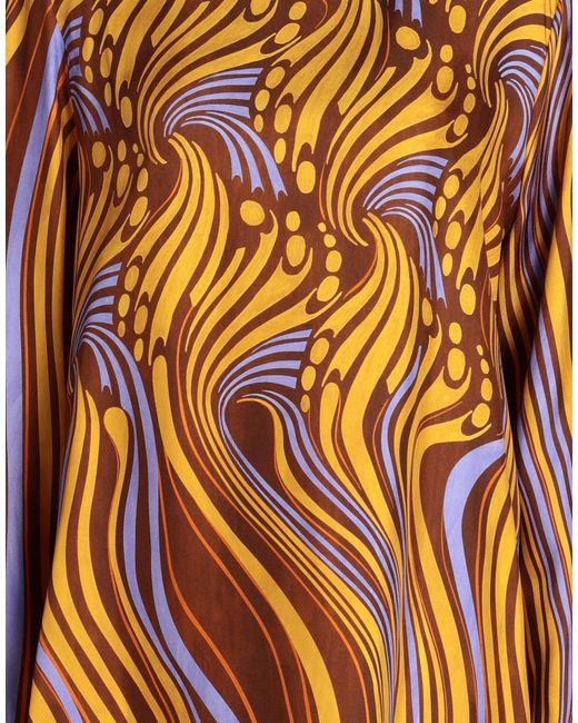 Maliparmi Orange Top Silk