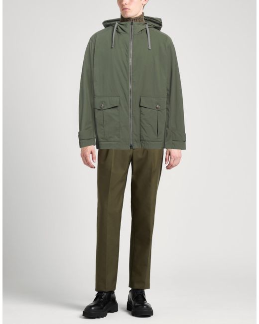 Herno Green Jacket Polyamide for men