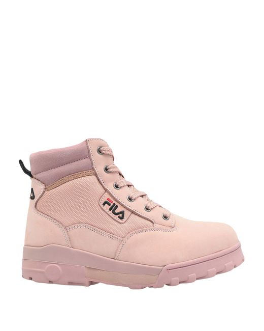 Fila Pink High-tops & Sneakers