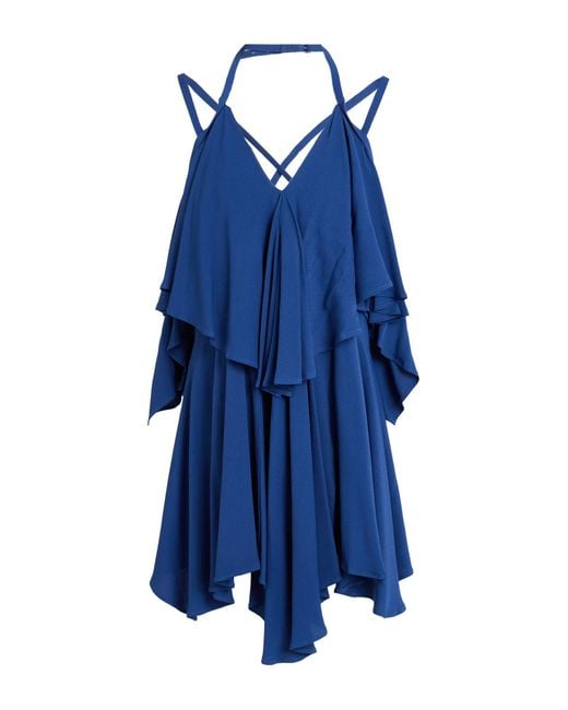 Dondup Blue Mini Dresses