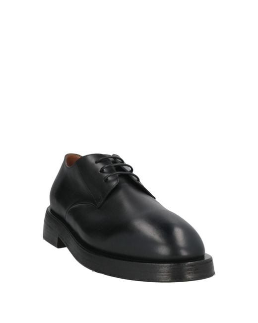 Marsèll Black Lace-Up Shoes Calfskin for men