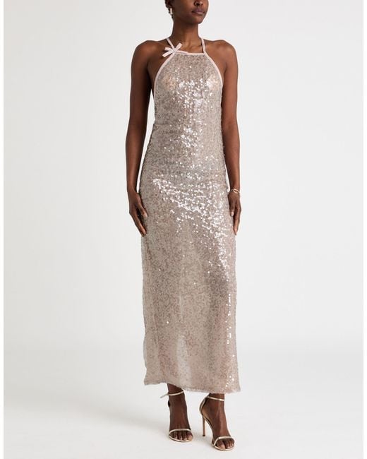 MSGM White Maxi Dresses