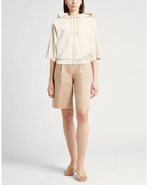 Peserico Natural Sweatshirt Cotton, Polyamide, Polyester