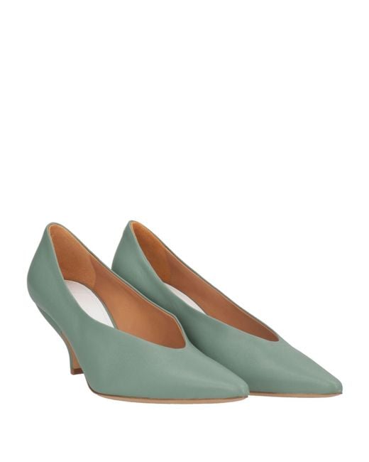 Maison Margiela Green Pumps