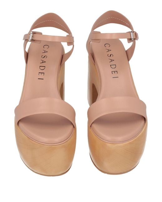 Casadei Natural Sandals