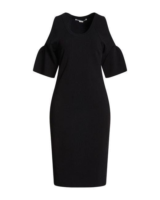 Stella McCartney Black Midi Dresses