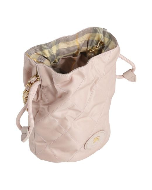 Burberry Pink Antique Rose Cross-Body Bag Polyamide