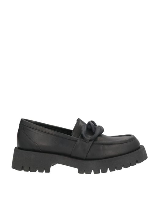 BARRACUDA'S COLLECTION Black Loafers Leather