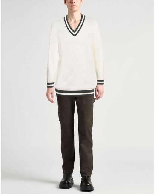 Hackett White Jumper for men