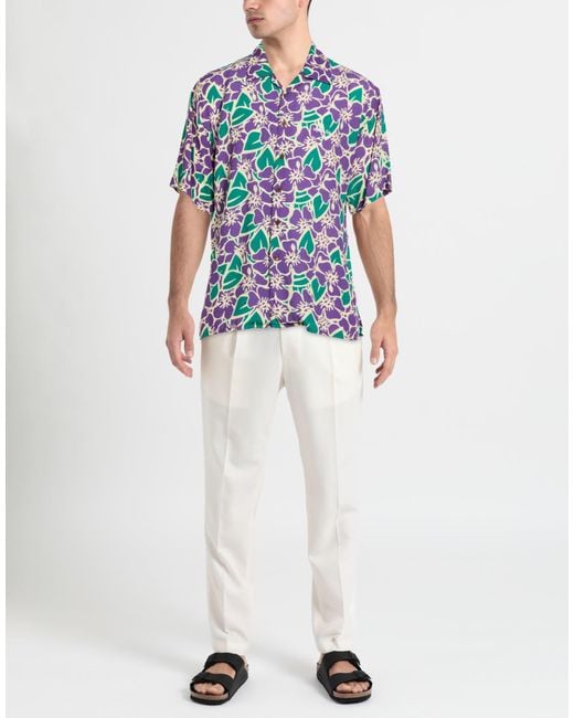Mauna Kea Blue Shirts for men