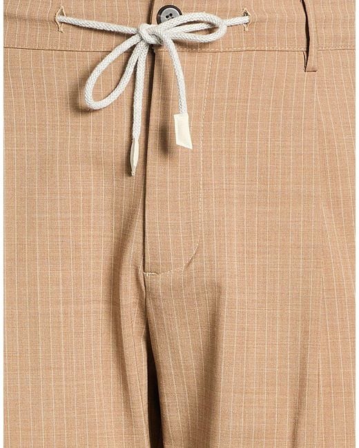 Eleventy Natural Light Pants Wool, Elastane for men