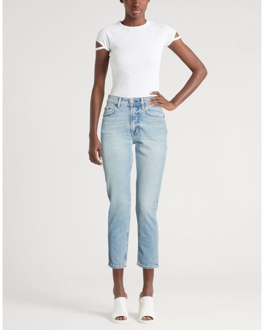 Acne Blue Jeans Cotton, Elastane