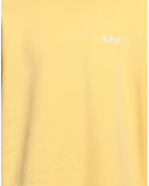 A.P.C. Sweatshirt in Yellow für Herren