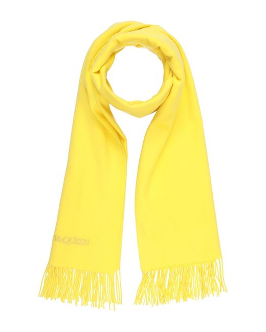 Sciarpa di McQueen in Yellow